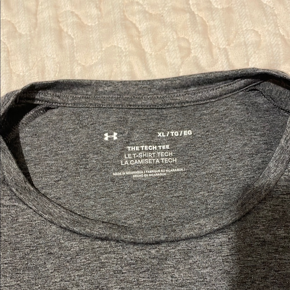 Under Armour Gray Short Sleeve Performance Tee